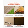 image:imageVEVOR Hot Tent Camping Tipi Hot Tents with Stove Jack Portable Winter Camping Tents with Snow Skirt Easy Setup Waterproof 4 Season Shelter Tents for Fishing Backpacking2 Personstriangular
