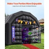 image:imageVEVOR Inflatable Nightclub 295 x 197 x 131 ft Inflatable Party Tent with 1100W Blower amp Sandbag Ventilated Blow up Night Club with 2 Windows Air Cube House for Event Birthday Wedding PartyBlack