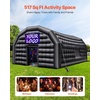 image:imageVEVOR Inflatable Nightclub 295 x 197 x 131 ft Inflatable Party Tent with 1100W Blower amp Sandbag Ventilated Blow up Night Club with 2 Windows Air Cube House for Event Birthday Wedding PartyBlack
