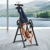image:imageVEVOR Inversion Table 300lbs Capacity Heavy Duty Inversion Table Decompression Back Stretcher Machine Strength Training Equipment with Headrest Ankle Lock Adjustable Protective BeltOrangeBlack