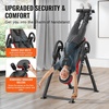 image:imageVEVOR Inversion Table 300lbs Capacity Heavy Duty Inversion Table Decompression Back Stretcher Machine Strength Training Equipment with Headrest Ankle Lock Adjustable Protective BeltRedBlack