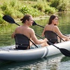 image:imageVEVOR Kayak Seat 1 Pack 13 Raised Height Universal Foldable Canoe Seat with Adjustable Back Support Adjustable Straps and Aluminum Alloy Frame for SitonTopFishingInflatable Kayaks amp Canoes