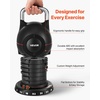 image:imageVEVOR Kettlebell Adjustable Kettlebell with 7 Weight Levels DieCast Aluminum and ABS Material for Grip Strength Training Fullbody Workout amp CrossTraining