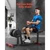 image:imageVEVOR Leg Press Machine 700550440 LBS Capacity Lower Body Special Leg Machines Adjustable Leg Strength Workout for HighIntensity Presses Home Gym Workout Training Weight EquipmentSeated Leg Press Machine 440lbs