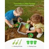 image:imageVEVOR Mud Kitchen Outdoor Mud Kitchen for Kids Wood Outdoor Play Kitchens with Spoons Sink Sunshade Canopy Swivel Wheels Cookware Pots and Accessories Wooden Play Kitchens for Home Lawn3465 x 1283 x 3543 inches