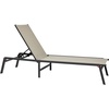 image:imageVEVOR Outdoor Chaise Lounge Chair 400 lbs Weight Capacity Foldable Sun Tanning Chair 5 Adjustable Positions Easy Assembly Heavy Duty Aluminum Pool Recliner Lounge Chairs for Beach Yard Patio
