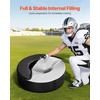 image:imageVEVOR PVC Step Over Dummy HighDensity Sponge Blocking Pad Equipment Heavy Duty Tackle Dummies with Handles Great for Footwork Drills Sports Training PracticeBlack