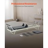 image:imageVEVOR Pilates Reformer Foldable Suitable for Intermediate and Beginners Users Pilates Equipment for Home Gym Studio Use with 4 Adjustable Resistance Spring Up to 400 LBSgreenblack