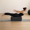 image:imageVEVOR Pilates Reformer Foldable Suitable for Intermediate and Beginners Users Pilates Equipment for Home Gym Studio Use with 4 Adjustable Resistance Spring Up to 400 LBSBlack