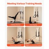 image:imageVEVOR Pilates Reformer Foldable Suitable for Intermediate and Beginners Users Pilates Equipment for Home Gym Studio Use with 4 Adjustable Resistance Spring Up to 400 LBSWhite