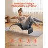 image:imageVEVOR Pilates Reformer Foldable Suitable for Intermediate and Beginners Users Pilates Equipment for Home Gym Studio Use with 4 Adjustable Resistance Spring Up to 400 LBSBlack
