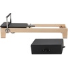 image:imageVEVOR Pilates Reformer Machine Wooden Pilates Workout Equipment for Home Gym Studio Use Pilates Bed with Dual Resistance Spring amp Cord Reformer Set with Sitting Box Up to 400 LBS