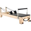 image:imageVEVOR Pilates Reformer Machine Wooden Pilates Workout Equipment for Home Gym Studio Use Pilates Bed with Dual Resistance Spring amp Cord Reformer Set with Sitting Box Up to 400 LBS