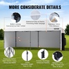 image:imageVEVOR Pop Up Canopy 10 x 10 FT Instant Canopy Portable Gazebo with 3 Sidewalls amp 2 Ventilated Windows Height Adjustable PopUp Outdoor Shelter Tent for Events Patio Backyard Party ParkingWhite