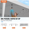 image:imageVEVOR Pop Up Canopy 10 x 10 FT Instant Canopy Portable Gazebo with 3 Sidewalls amp 2 Ventilated Windows Height Adjustable PopUp Outdoor Shelter Tent for Events Patio Backyard Party ParkingWhite Canopy with Windows