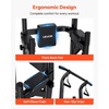 image:imageVEVOR Pull Up Bar 330 LBS Power Tower Dip Station Workout Dip Station with HShaped Stable Base amp Back Pad Adjustable 12 Level Height Free Standing Chin Up Bar for Back 4Level Adjustable Back Pad