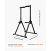 image:imageVEVOR Pull Up Bar 330LBS Capacity Portable Pullup Bar Station Pullup Bars Free Standing with Triangular Structure amp HeavyDuty Steel Tube 9 Level Height Adjustment Gravity Fitness for Arms Back