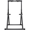 image:imageVEVOR Pull Up Bar 330LBS Capacity Portable Pullup Bar Station Pullup Bars Free Standing with Triangular Structure amp HeavyDuty Steel Tube 9 Level Height Adjustment Gravity Fitness for Arms Back