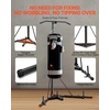 image:imageVEVOR Punching Bag Stand Steel Heavy Duty Workout Training Equipment Adjustable Height Boxing Punching Stand with Weighted Base Holds Up to 140 lbs Freestanding Sandbag Rack for Home Gym Fitness2in1 Punching Bag Stand with PullUp Bar