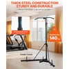 image:imageVEVOR Punching Bag Stand Steel Heavy Duty Workout Training Equipment Adjustable Height Boxing Punching Stand with Weighted Base Holds Up to 140 lbs Freestanding Sandbag Rack for Home Gym Fitness2in1 Punching Bag Stand with PullUp Bar