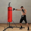 image:imageVEVOR Punching Bag Stand Steel Heavy Duty Workout Training Equipment Adjustable Height Boxing Punching Stand with Weighted Base Holds Up to 140 lbs Freestanding Sandbag Rack for Home Gym FitnessStandard Punching Bag Stand with Weighted Base