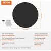 image:imageVEVOR Replacement Trampoline Mat Jumping Mat Fits 12131415 ft Frame Universal Jumping Round Trampoline UVResistant Mat with Spring Tool amp 728092 VRings Fit 55657 Spring Length12FT72 VringsFit 55 Spring Length