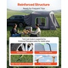 image:imageVEVOR SUV or Pickup Truck Camping Tents Waterproof Double Layer Design with Carry Bag Accommodates 29 Persons for Outdoor Activities106 x 8 ft