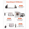 image:imageVEVOR SUV or Pickup Truck Camping Tents Waterproof Double Layer Design with Carry Bag Accommodates 29 Persons for Outdoor Activities13 x 10 ft