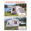 image:imageVEVOR SUV or Pickup Truck Camping Tents Waterproof Double Layer Design with Carry Bag Accommodates 29 Persons for Outdoor Activities13 x 10 ft