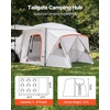 image:imageVEVOR SUV or Pickup Truck Camping Tents Waterproof Double Layer Design with Carry Bag Accommodates 29 Persons for Outdoor Activities13 x 10 ft