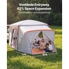 image:imageVEVOR SUV or Pickup Truck Camping Tents Waterproof Double Layer Design with Carry Bag Accommodates 29 Persons for Outdoor Activities13 x 10 ft