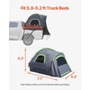 image:imageVEVOR SUV or Pickup Truck Camping Tents Waterproof Double Layer Design with Carry Bag Accommodates 29 Persons for Outdoor Activities5052 ft