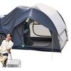 image:imageVEVOR SUV or Pickup Truck Camping Tents Waterproof Double Layer Design with Carry Bag Accommodates 29 Persons for Outdoor Activities8 x 8 ft Dark Blue