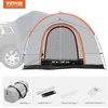 image:imageVEVOR SUV or Pickup Truck Camping Tents Waterproof Double Layer Design with Carry Bag Accommodates 29 Persons for Outdoor Activities8 x 8 ft Gray