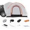 image:imageVEVOR SUV or Pickup Truck Camping Tents Waterproof Double Layer Design with Carry Bag Accommodates 29 Persons for Outdoor Activities8 x 8 ft Gray