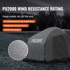 image:imageVEVOR SUV or Pickup Truck Camping Tents Waterproof Double Layer Design with Carry Bag Accommodates 29 Persons for Outdoor Activities8 x 8 ft Gray