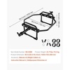 image:imageVEVOR Safety Squat Bar 700 amp 1500 LBS Plus 500 LBS Hex Barbell Trap Bar Ideal for Squats Deadlifts Lunges Rehab500 Pounds