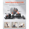 image:imageVEVOR Sissy Squat Machine MultiFunction Deep Sissy Squat Bench for Leg Muscle Training Easy Setup amp Foldable Core Waistline amp Glute Workout Equipment Leg Exercise Machine for Home Gym Black