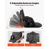 image:imageVEVOR Stadium Seat 6 Adjustable Angle Wide Bleacher Chair 29 Cushion Padded Stadium Seat with Armrest and Back Support Stadiums Chair with Hook Cupholder for Picnics Beach Sports and Gaming25 inch2 Pcs