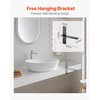 image:imageVEVOR T Shelf Brackets 200 lbs Capacity 2 Pcs 12 inch Solid Steel Heavy Duty with Screws for Floating Shelves Countertop Support Hardware12x289x12 in
