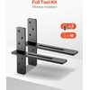 image:imageVEVOR T Shelf Brackets 200 lbs Capacity 2 Pcs 12 inch Solid Steel Heavy Duty with Screws for Floating Shelves Countertop Support Hardware14x289x12 in