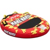 image:imageVEVOR Towable Tubes for Boating 14 Riders Inflatable Boat Tubes amp Towables 340680 lbs Capacity Multiple Sizes with Full Nylon Cover PaddedEVA Handles Fins amp Safety Valve MultiOption12 Riders
