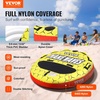 image:imageVEVOR Towable Tubes for Boating 14 Riders Inflatable Boat Tubes amp Towables 340680 lbs Capacity Multiple Sizes with Full Nylon Cover PaddedEVA Handles Fins amp Safety Valve MultiOption13 Riders