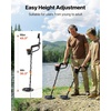 image:imageVEVOR Waterproof Metal Detector 12 Professional High Accuracy Gold Detector for Adults with Display Wireless Headphones 7 Modes Adjustable Length for Detecting Gold Treasure Hunting IP68NEW8inch