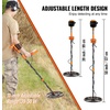 image:imageVEVOR Waterproof Metal Detector 12 Professional High Accuracy Gold Detector for Adults with Display Wireless Headphones 7 Modes Adjustable Length for Detecting Gold Treasure Hunting IP6812inch