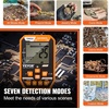 image:imageVEVOR Waterproof Metal Detector 12 Professional High Accuracy Gold Detector for Adults with Display Wireless Headphones 7 Modes Adjustable Length for Detecting Gold Treasure Hunting IP6812inch