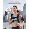 image:imageVEVOR Weighted Vest 12162030 lbs Weight Vest with Reflective Stripe Adjustable Buckle Body Weight Vest Workout Equipment for Strength Training Running Jogging Fitness and Weight Loss12 lbs