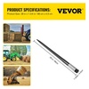 image:imageVevor Hay Spear 39 Bale Spear 3600 lbs Capacity Bale Spike Quick Attach Square Hay Bale Spears 1 34 Black Coated Bale Forks Bale Hay Spike with Hex Nut and Sleeve for Buckets Tractors Loaders39