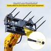 image:imageVevor Hay Spear 39 Bale Spear 3600 lbs Capacity Bale Spike Quick Attach Square Hay Bale Spears 1 34 Black Coated Bale Forks Bale Hay Spike with Hex Nut and Sleeve for Buckets Tractors Loaders39