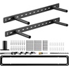 image:imageVEVOR Floating Shelf Brackets 2 Pcs 150 lbs68 kg Weight Capacity 22x62x15 inch  5584x1574x381 mm Heavy Duty Hidden Shelf Brackets Support Wall Mounting Invisible Floating Shelves Bracket
